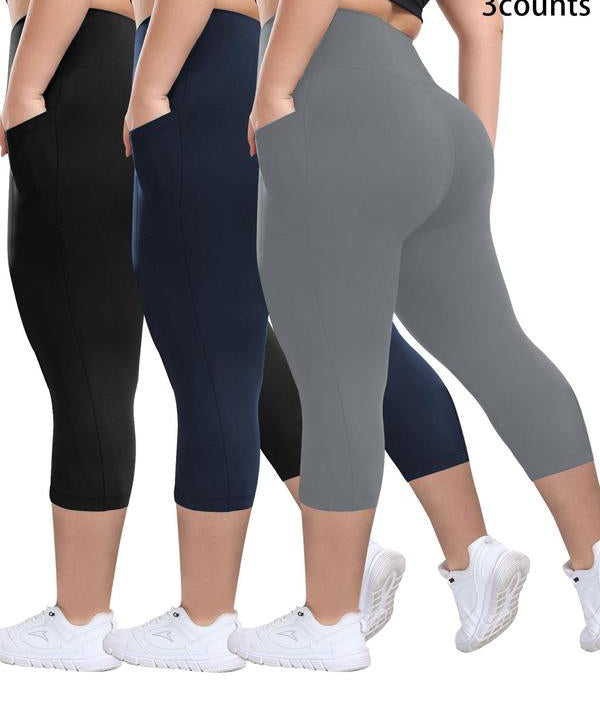MIRA™ – Breathable 3-Pack Capris