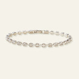 Petronella - Marquise Crystal Chain Tennis Bracelet
