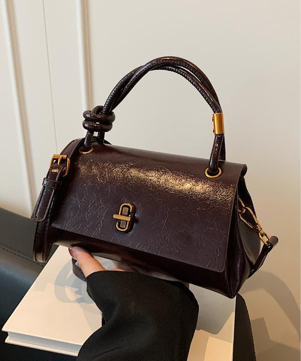 EMMA™ - Stylish Small Satchel with Crossbody Shoulder Bag