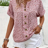 LILLIE BUTTONS SPRING TOP