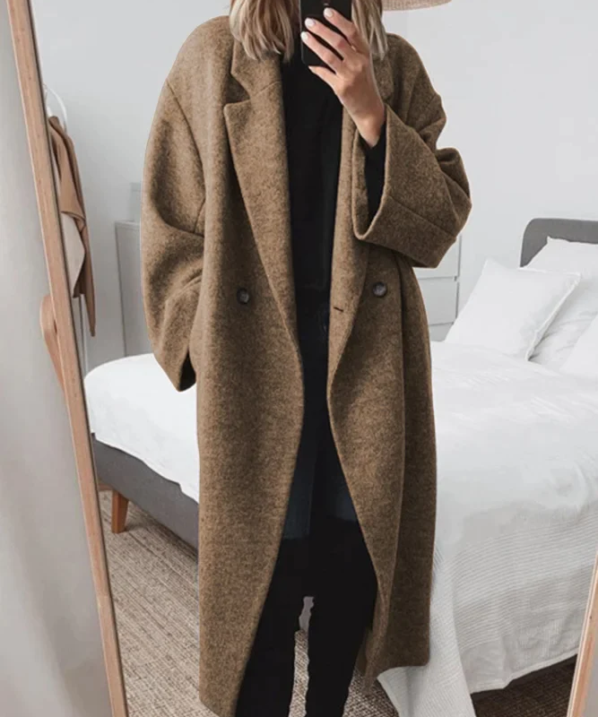 FIONA™ | Classic Tailored Overcoat