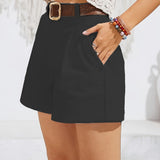 MÉLANIE™ - Chic High-Waist Shorts