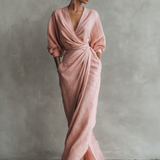 SOFI PURE ELEGANCE V-NECK DRESS