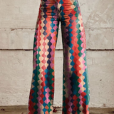 BETH™ - Vibrant Boho Wide-Leg Pants