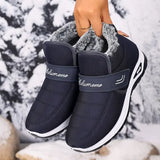 AIRA™ - Women's Winter Snow Boots Warmth, Anti-Slip PVC Sole, Fleece Lined Slip-On Shoes