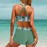JANELLE | HIGH WAISTED RIBBED BIKINI