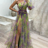 Cecelia | Elegant Split Dress