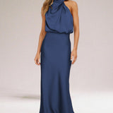 ELARA™ - Elegant Satin Evening Dress