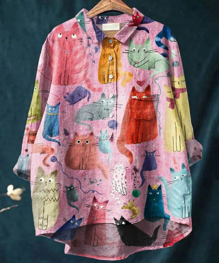 AMARI™ - Cat Art Shirt