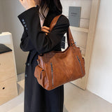 NOEMIE™ - Classic Leather Tote Bag