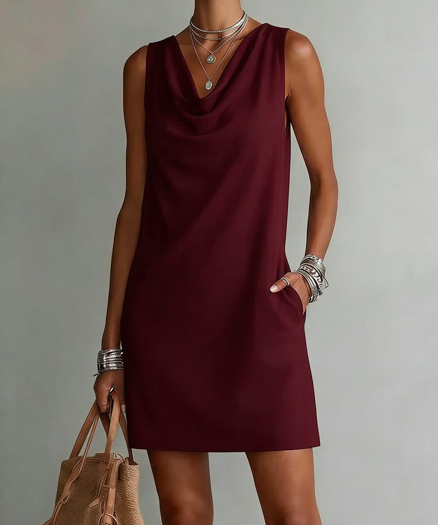 ELEANOR DRAPED DRESS
