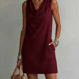 ELEANOR DRAPED DRESS
