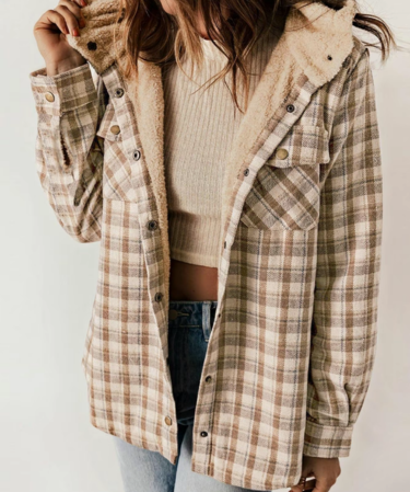 HANNAH™ - Chic Plaid Jacket