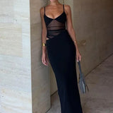 ZWEENA™ - Classy Sleeveless Cut-Out Bodycon Sheer Dress