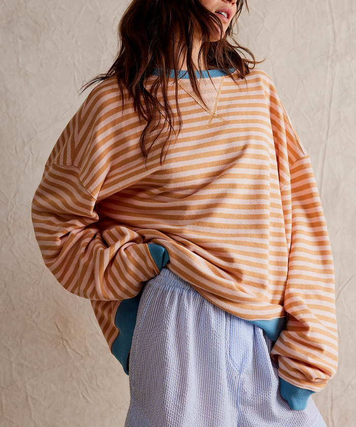 Ashley | Playful Striped Sweater