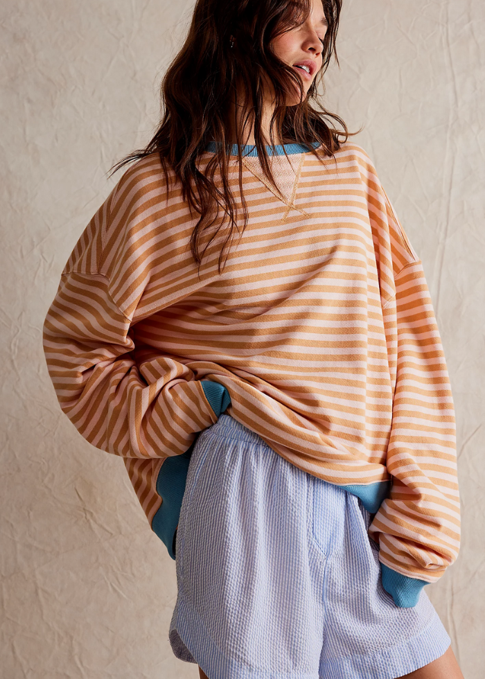 Ashley | Playful Striped Sweater
