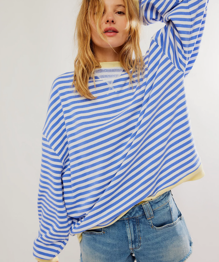 Ashley | Playful Striped Sweater