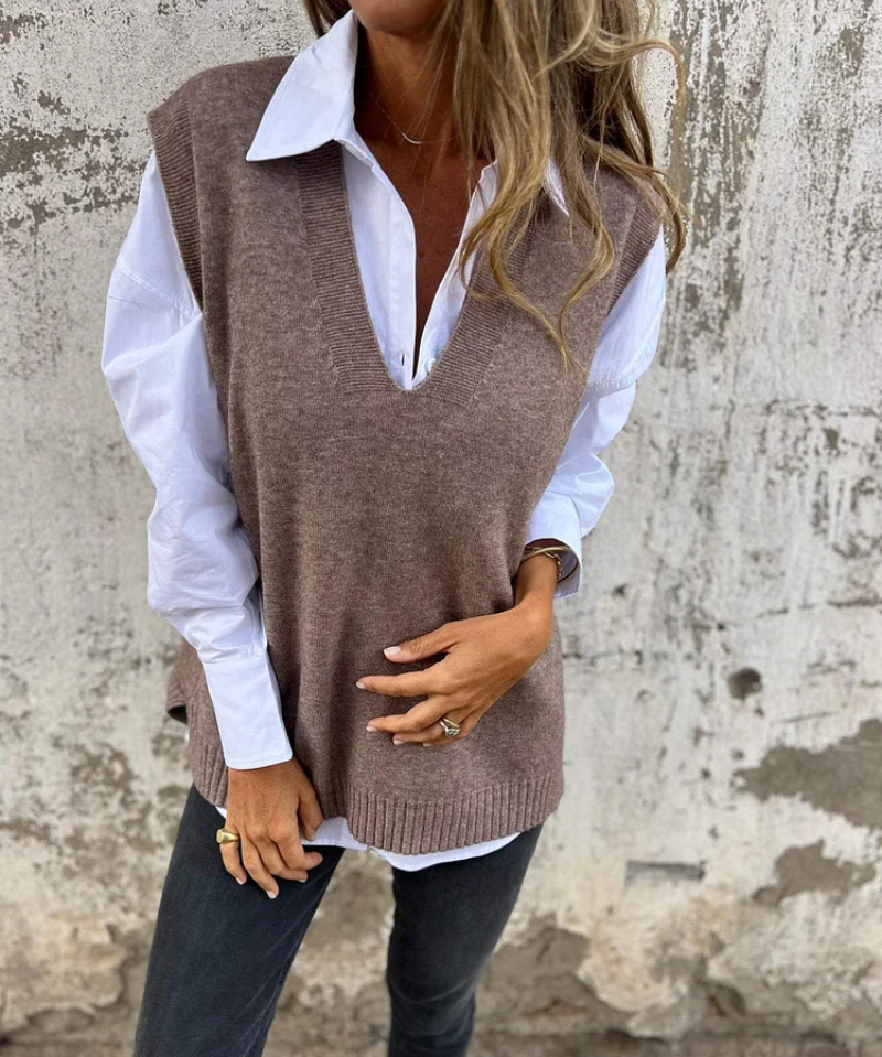 EVELYN™ - Stylish Knit Sweater Vest