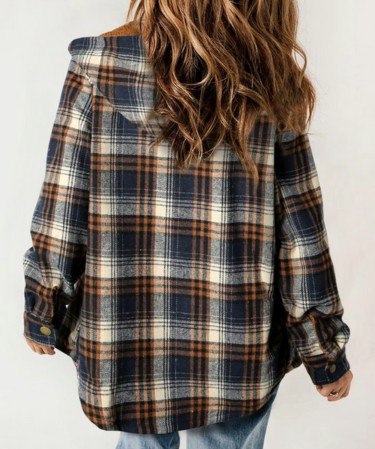 HANNAH™ - Chic Plaid Jacket