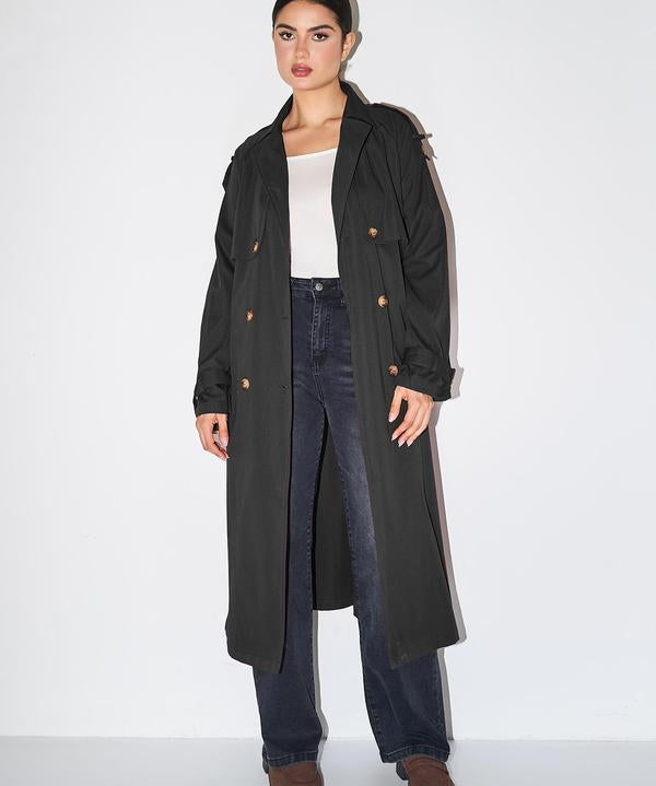 SOLANA™ - Elegant Double Breasted Winter Warm Trench Coat