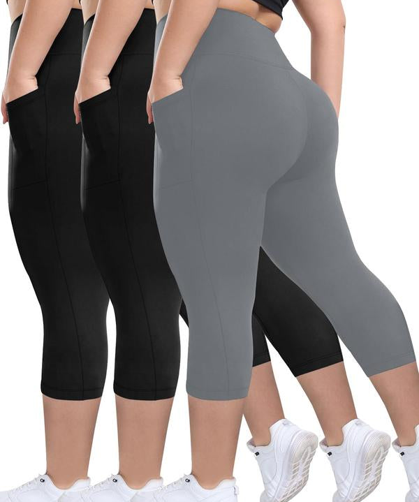 MIRA™ – Breathable 3-Pack Capris
