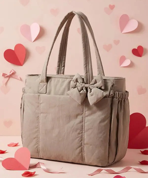 VEJA™ - Women’s Insulated Puffer Tote Bag Laptop & Cup Holder Casual Work Bag