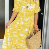 LIVIA ELEGANT MIDI DRESS