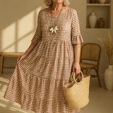 LIVIA ELEGANT MIDI DRESS