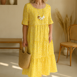 LIVIA ELEGANT MIDI DRESS