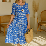LIVIA ELEGANT MIDI DRESS