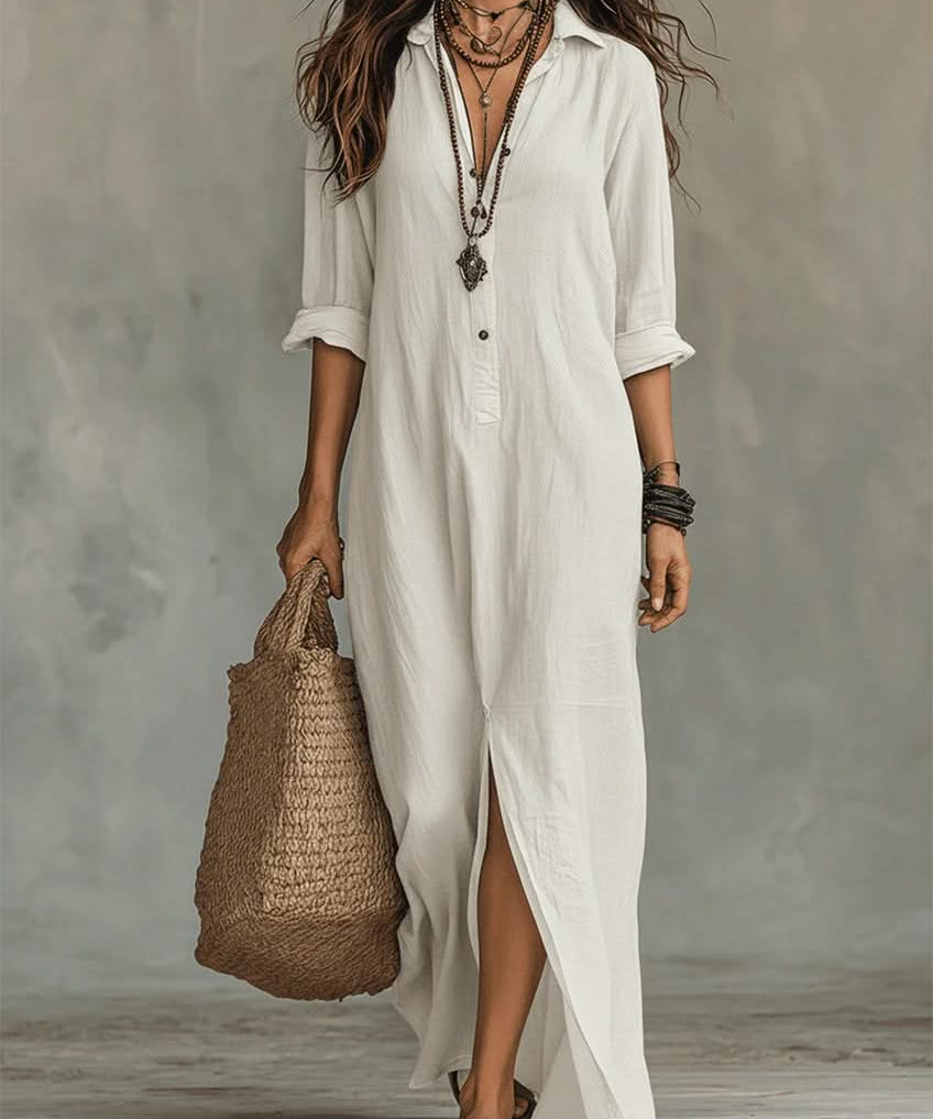 HARRIET V-NECK DRESS