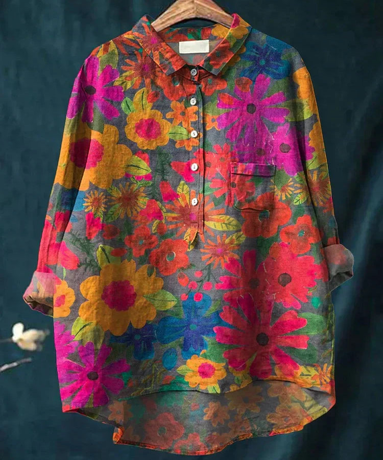 GIANNA™ - Plant Art Shirt