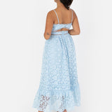 Maya Blue Floral Cami Midi Dress