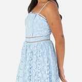 Maya Blue Floral Cami Midi Dress