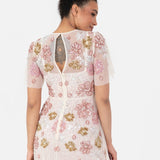 Maya 2 in 1 Floral Embellished Maxi Dress
