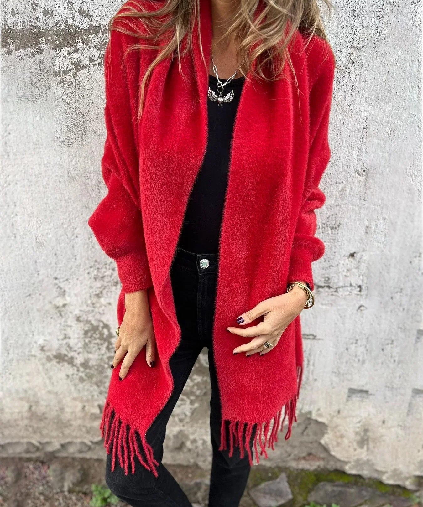 AOIBHE™ - Elegant Drape Cardigan