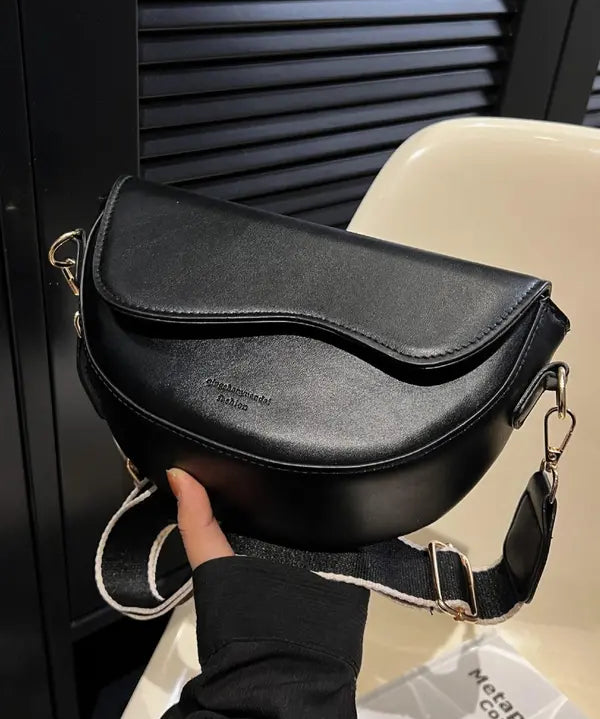 GABI™ - Simple Small Satchel Bag Versatile Flip Cover Crossbody Shoulder Bag