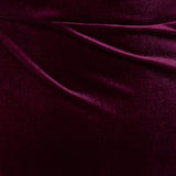 Maya Purple Halter Neck Velvet Maxi Dress