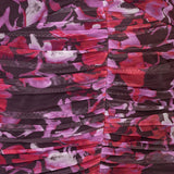 Anaya With Love Recycled Pink Floral Ruched Tulle Maxi Dress