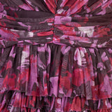 Anaya With Love Recycled Floral Flutter Sleeve Ruffled Mini Dress