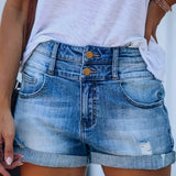 JOLYNE™ - Casual Button-Up Denim Short