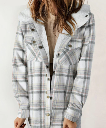 HANNAH™ - Chic Plaid Jacket
