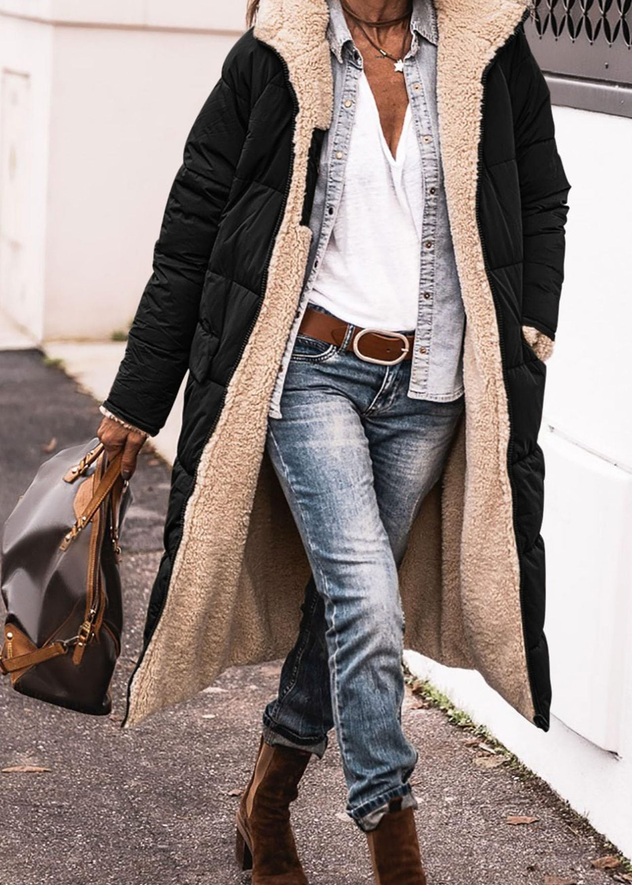 SASHA™ | Elegant Reversible Coat