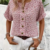 LILLIE BUTTONS SPRING TOP