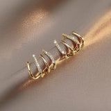 Melisande - Glossy Minimalist Finish Earrings