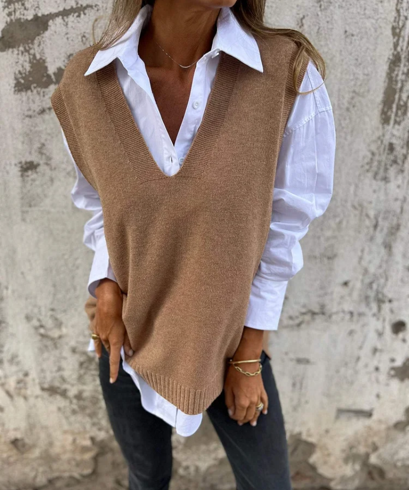 EVELYN™ - Stylish Knit Sweater Vest
