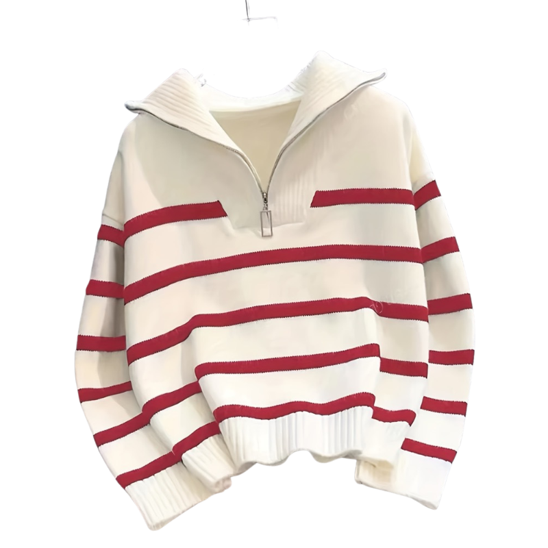 SUSAN™ – Casual Long Sleeve Collared Jumper