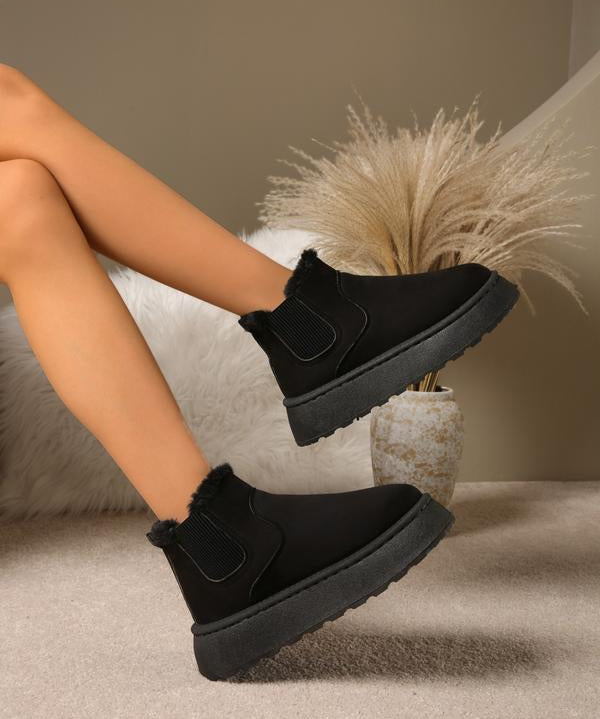 LUCY™ - High-Top Warm Thick Sole Snow Boots for Women