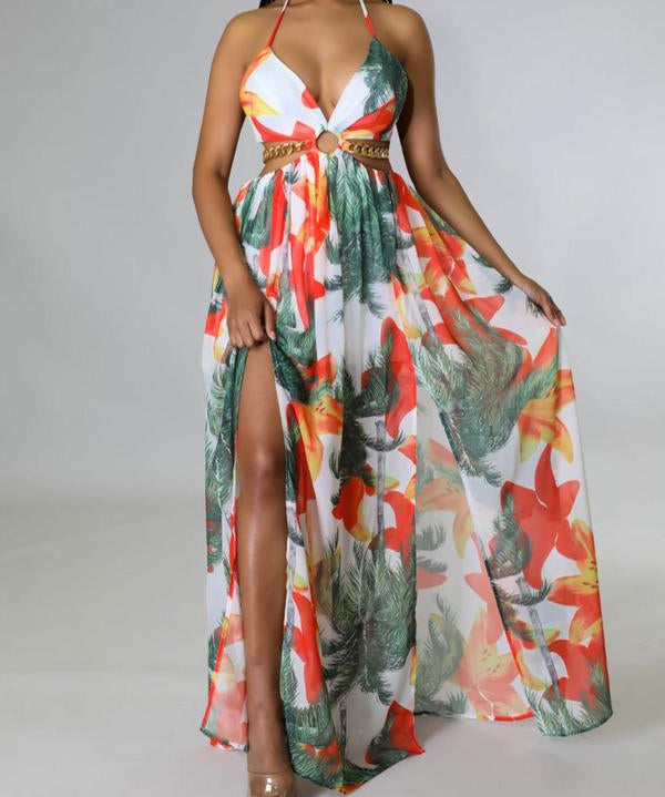 VANINA™ Radiant Floral Maxi Dress