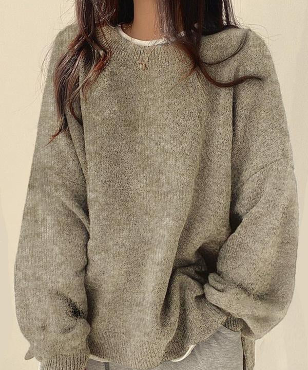 VIOLETTA™ - Cozy Long Sleeve Round Neck Knitwear Sweater